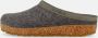 Haflinger Grizzly Torben Antraciet Pantoffel S1 - Thumbnail 4