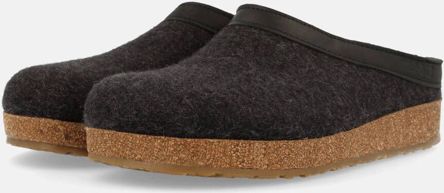 Haflinger Grizzly Torben Pantoffels Pantoffels Graphit