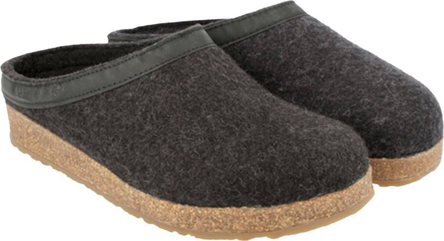 Haflinger Grizzly Torben Pantoffels Pantoffels Graphit