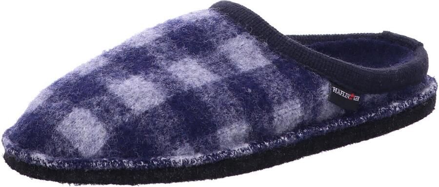Haflinger 312015 276 heren pantoffels blauw