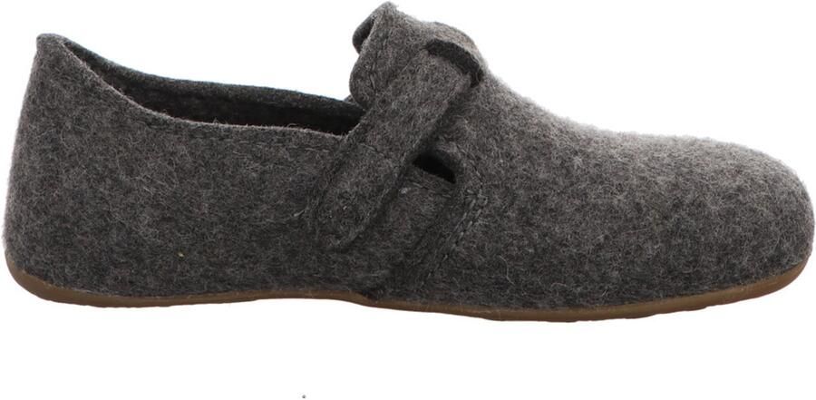 Haflinger Everest Foc Anthrazit Pantoffels Dichte Sloffen Grijs Vilt Dames Grijs - Foto 2