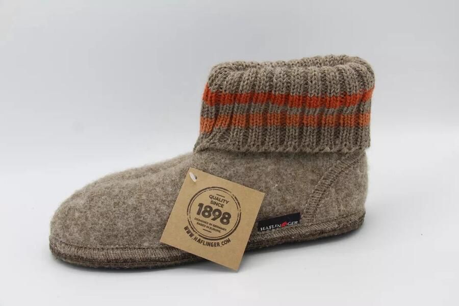 Haflinger 631051 Paul beige Hutteshuhe Kleur Beige)