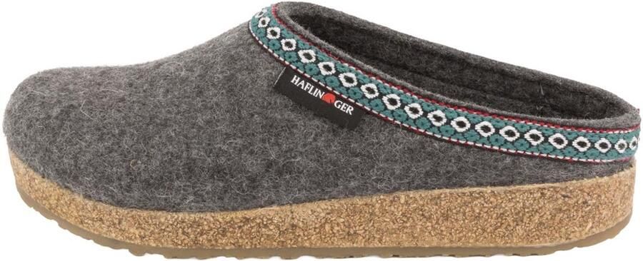 Haflinger Grizzly Franzl Pantoffels bruin - Foto 2