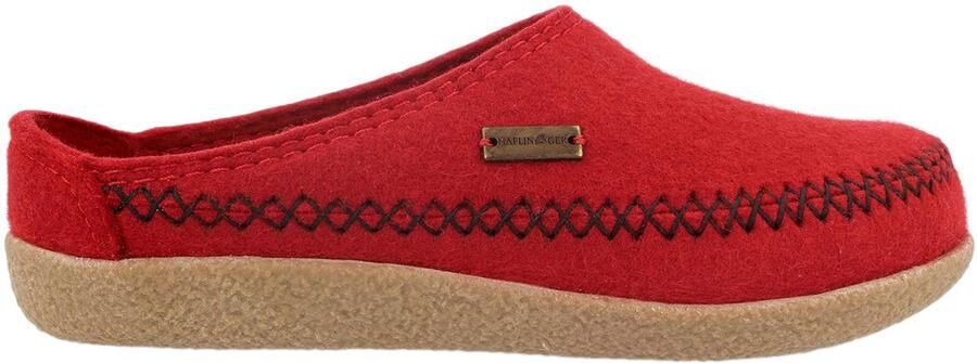 Haflinger Comfortabele sslippers van zacht vilt