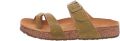Haflinger Women's Juno Sandalen bruin beige - Groen