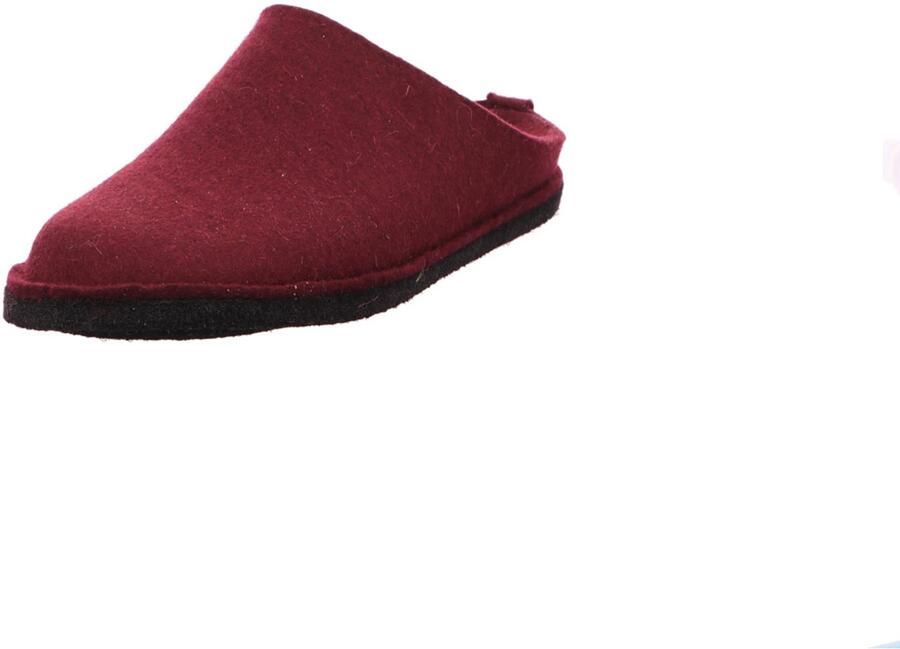 Haflinger dames pantoffels bordeaux