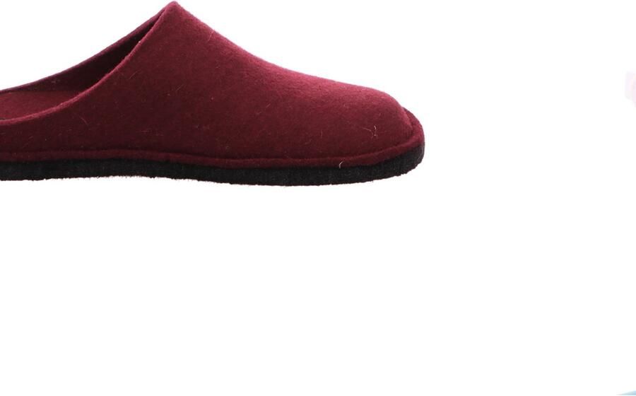 Haflinger dames pantoffels bordeaux
