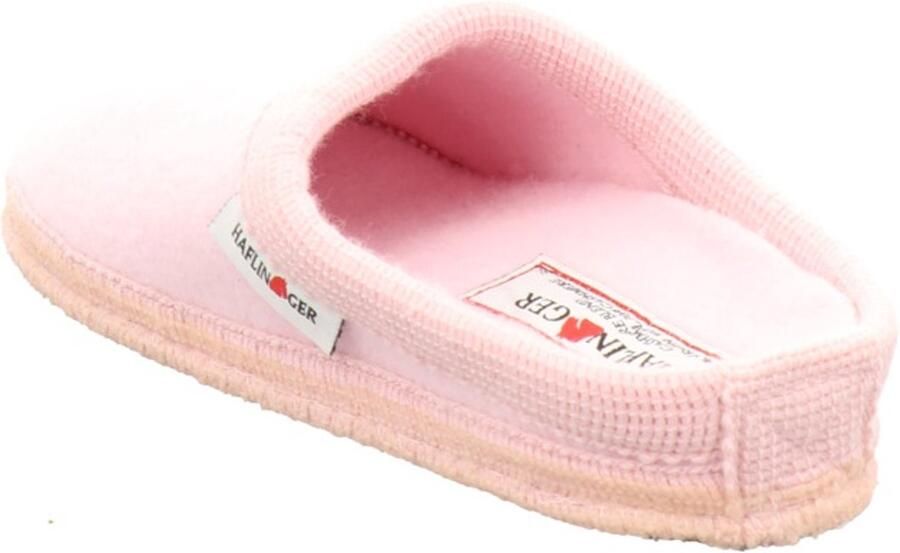 Haflinger dames pantoffels roze