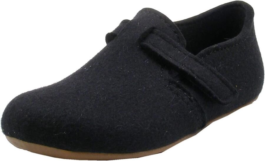 Haflinger Everest Focus Vilten Pantoffels met Klittenband
