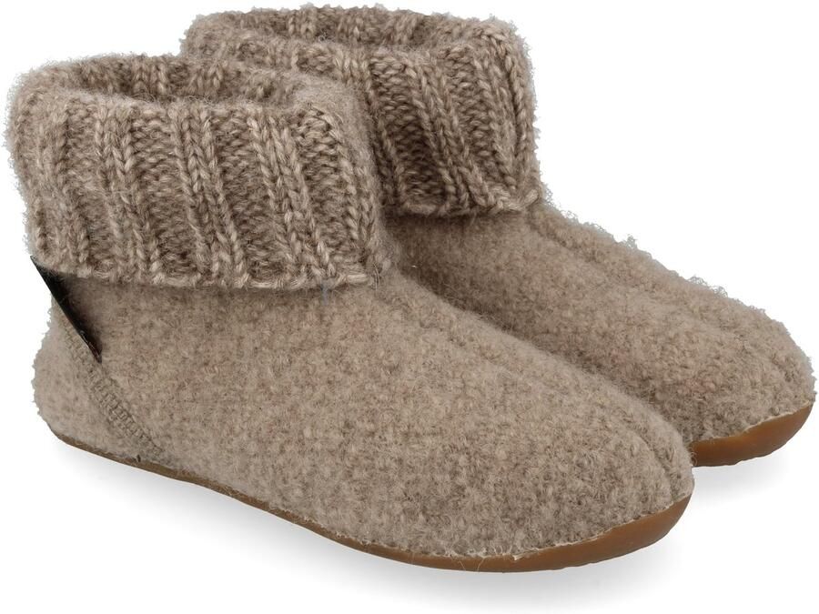 Haflinger Everest Karlo Sloffen Dames Beige