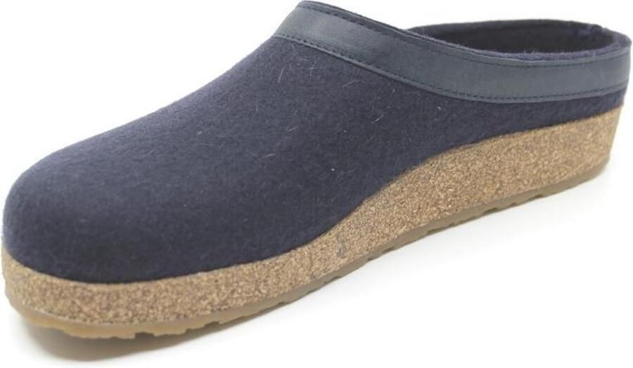 Haflinger Grizzly Torben Pantoffel Pantoffel Blauw