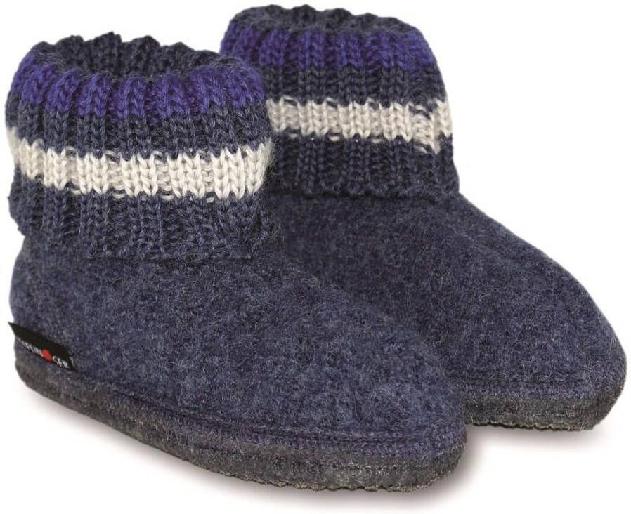 Haflinger Halflinger Sloffen Unisex blauw - Foto 5