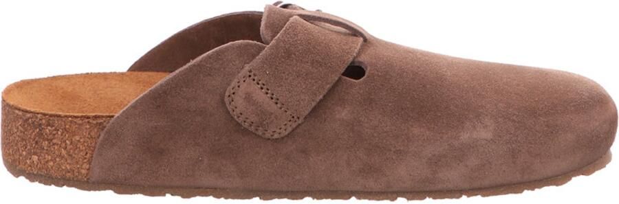 Haflinger heren pantoffels grijs