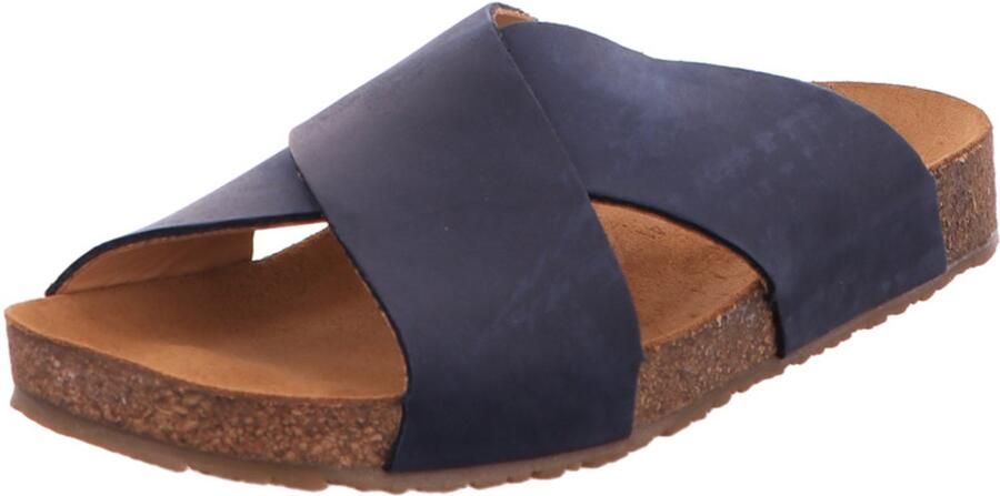 Haflinger heren slippers blauw