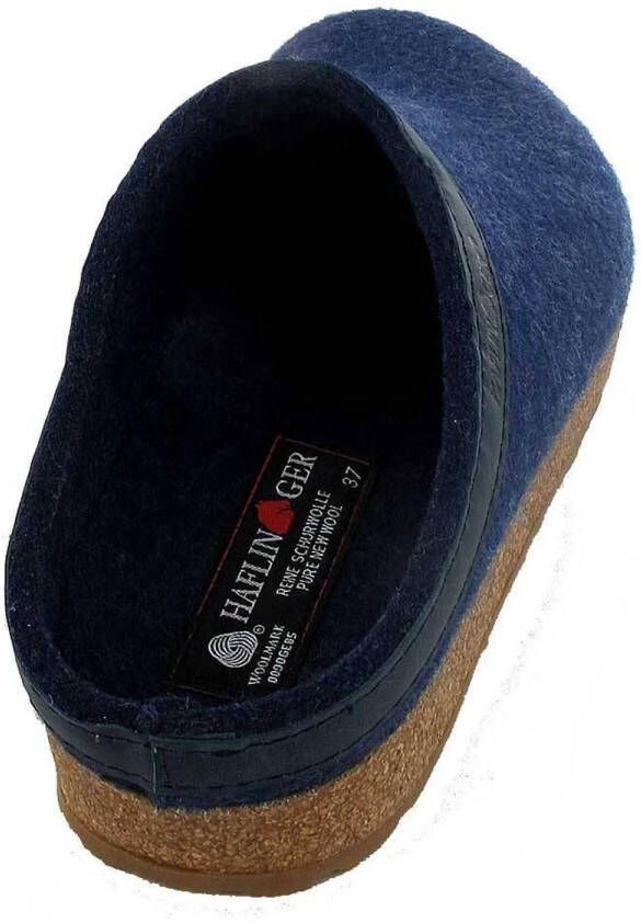 Haflinger Grizzly Torben Jeans Pantoffels Uniseks - Foto 5