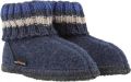Haflinger Paul huttensloffen kleur jeans - Blauw