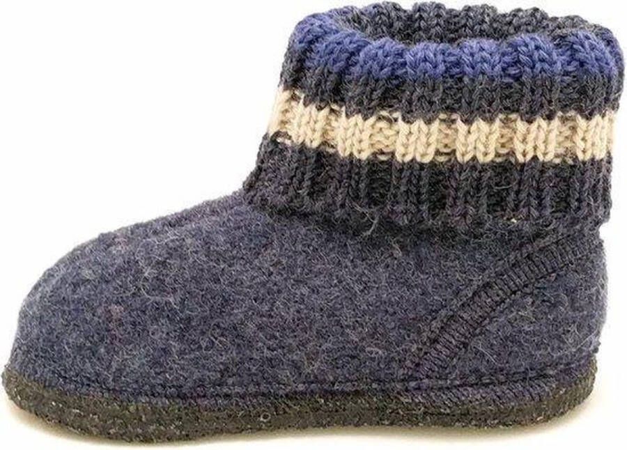 Haflinger Halflinger Sloffen Unisex blauw - Foto 3