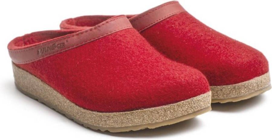 Haflinger Hafflinger schoenen 713001 Grizzly Torben rood