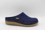 Haflinger Skane Pantoffel Unisex Blauw - Thumbnail 2