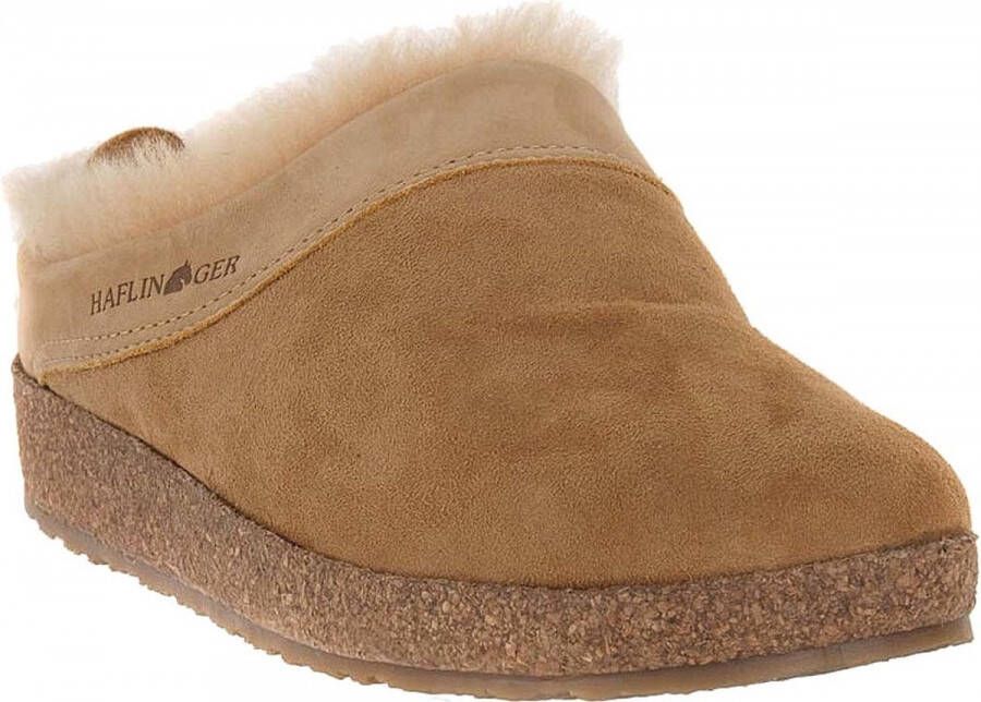 Haflinger Snowbird Beige Pantoffels Dames