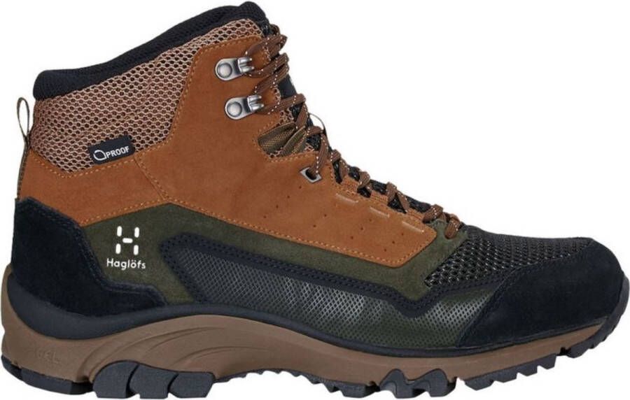 Haglöfs Skuta Mid Proof Eco Wandelschoenen Middenbruin Middengroen