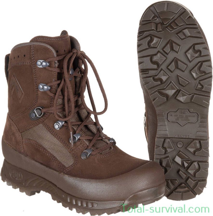 Haix Dames Legerkisten boots Desert High Liability bruin