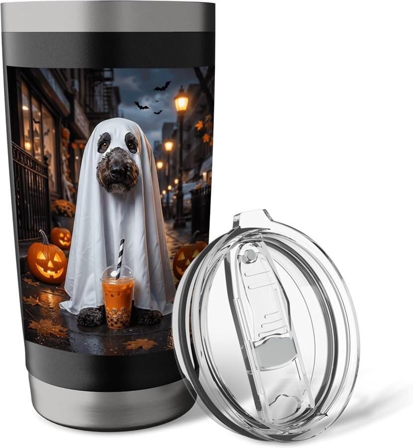 Halloween Boba Tea Spook Thermobeker
