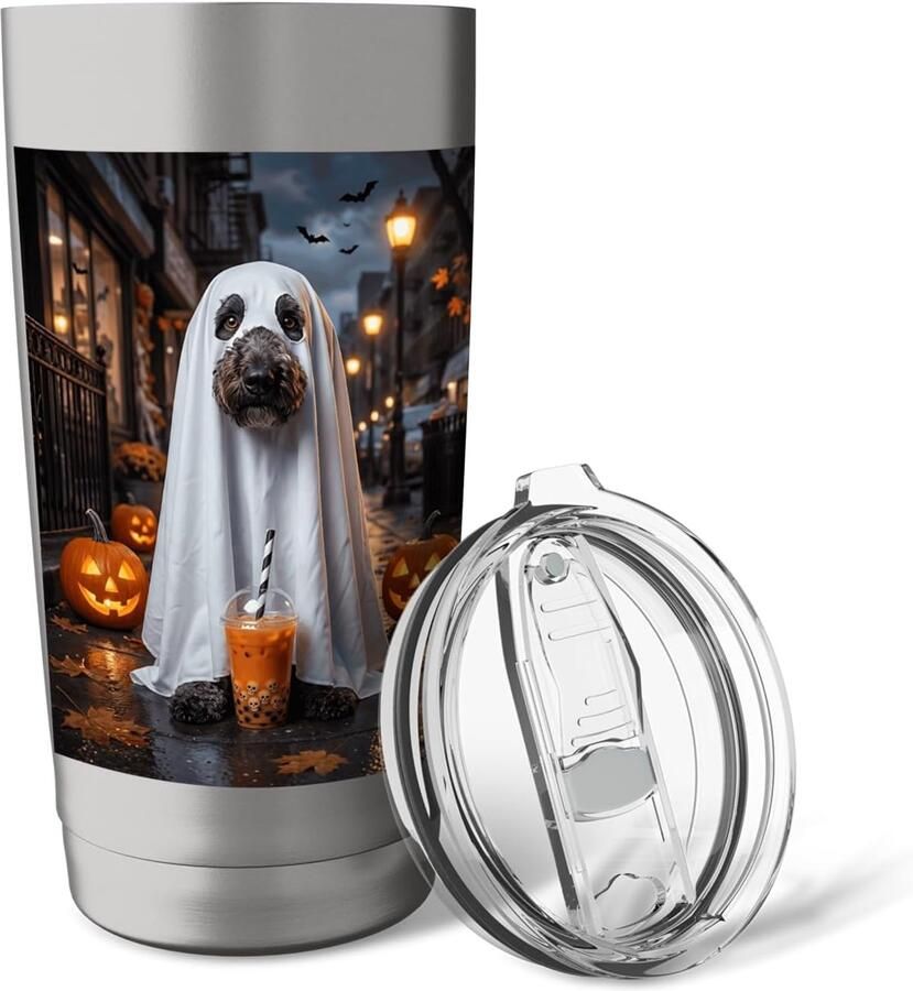 Halloween Boba Tea Spook Thermobeker