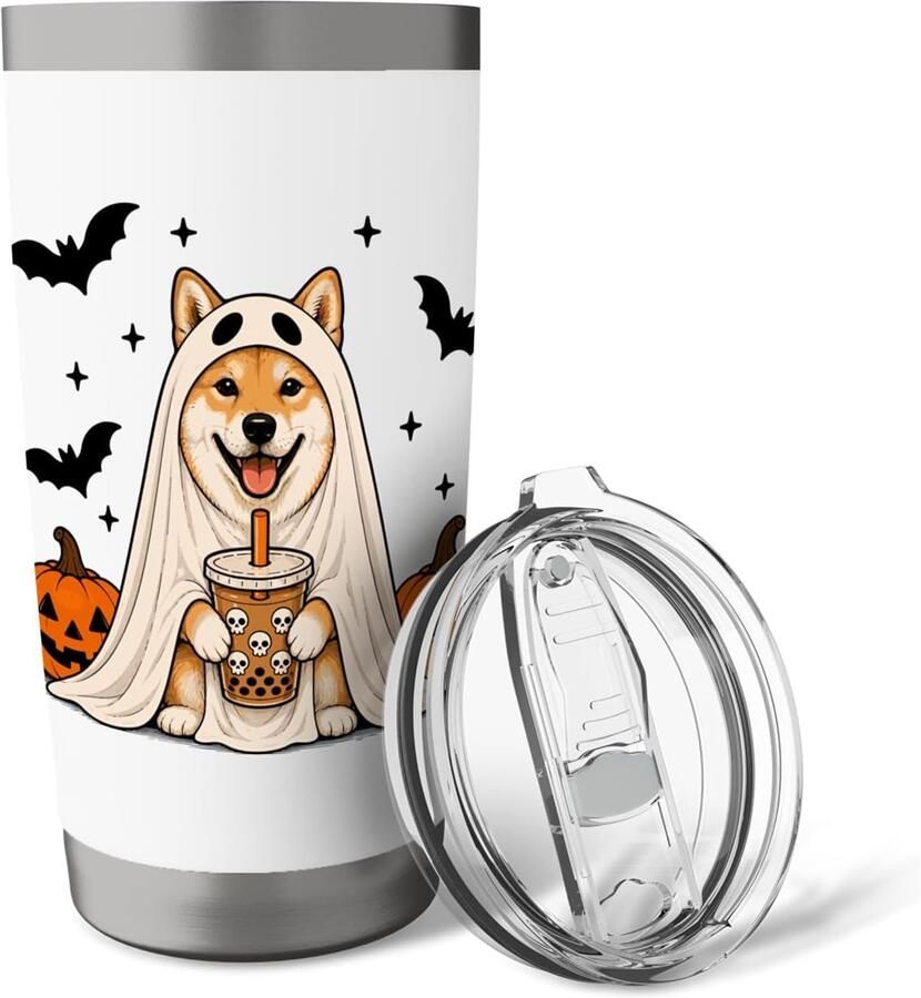 Halloween hond humor thermobeker