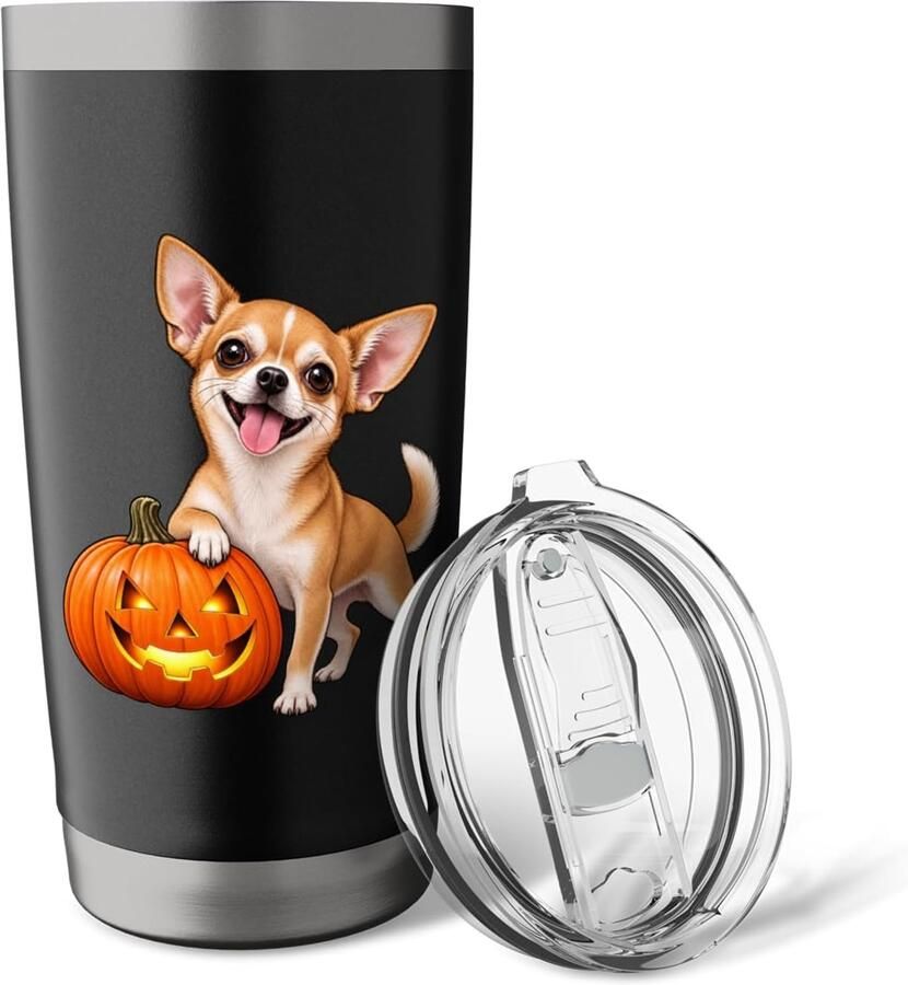 Halloween Pompoen Thermobeker