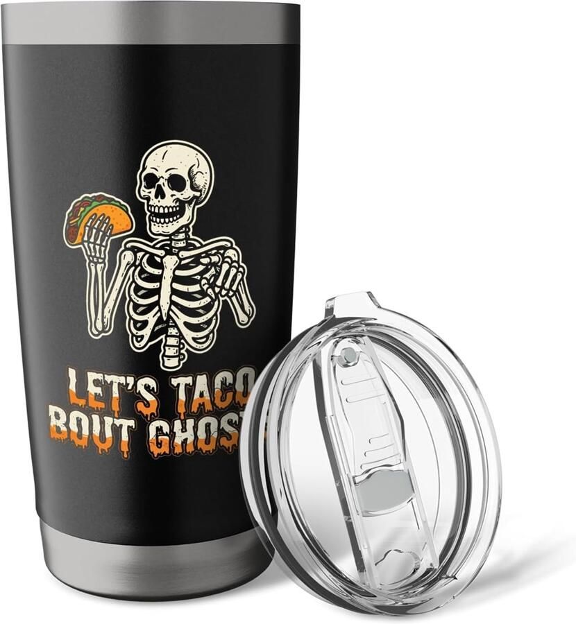 Halloween Skelet Taco Thermobeker