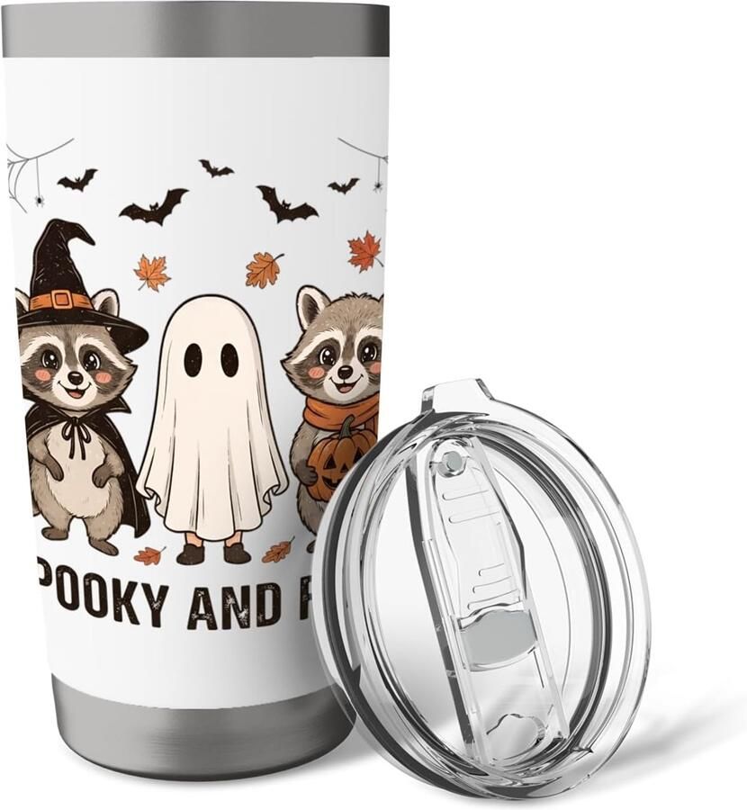 Halloween Wasbeer Heks Spook Pompoen
