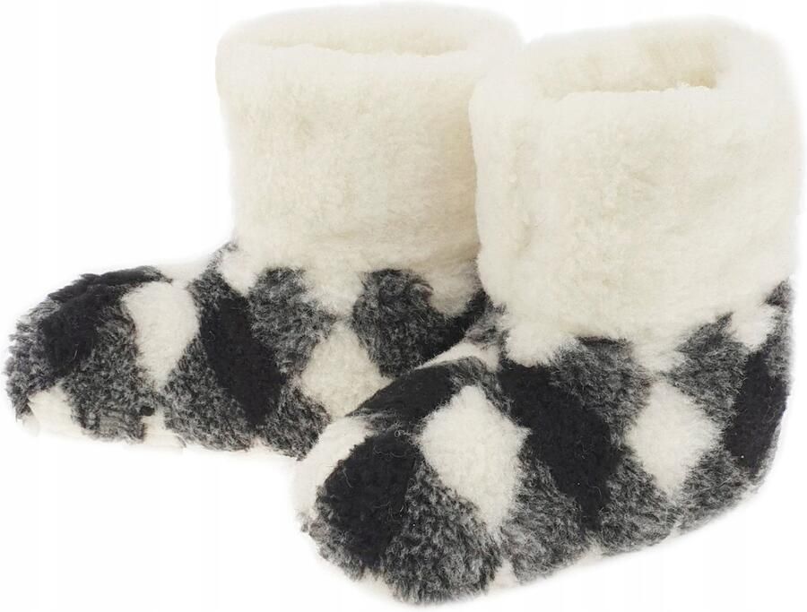 Halskór Warme Pantoffels van Natuurlijke Wol