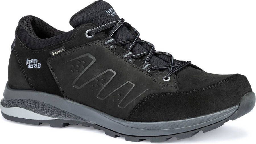 Hanwag Torsby Low SF Extra GTX Wandelschoen Heren waterdichte lage wandelschoenen Black Asphalt