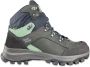 Hanwag Alta Bunion II Lady GTX Wandelschoen Dames leren mid wandelschoenen Asphalt Mint - Thumbnail 1
