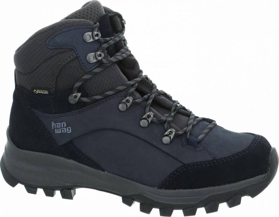 Hanwag Banks GTX Lady Navy_asphalt Schoenen Wandelschoenen Halfhoge schoenen