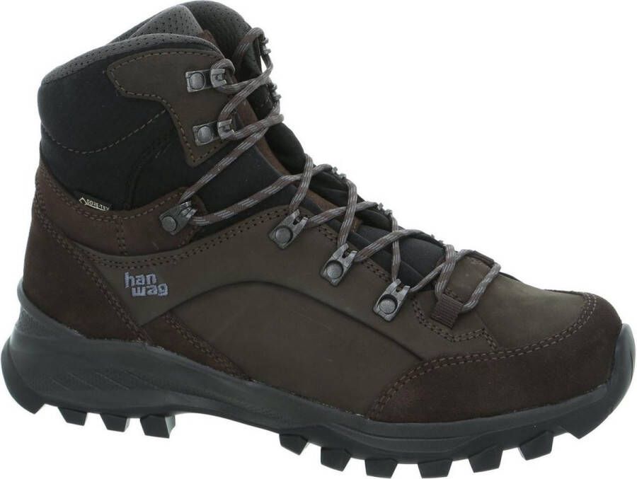 Hanwag Banks GTX Men Mocca_asphalt Schoenen Wandelschoenen Halfhoge schoenen