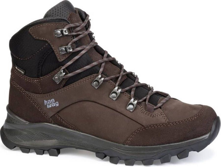 Hanwag Banks GTX Men Mocca_asphalt Schoenen Wandelschoenen Halfhoge schoenen