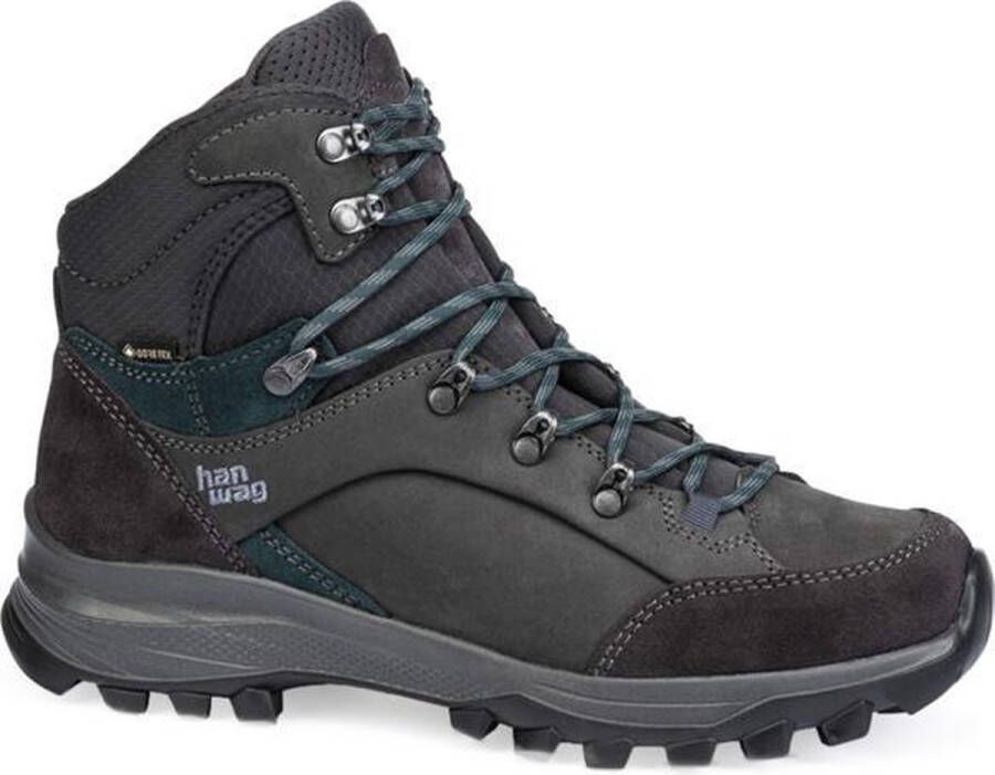 Hanwag Banks GTX Lady Asphalt petrol Schoenen Wandelschoenen Halfhoge schoenen