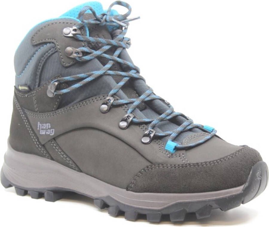 Hanwag Banks GTX Lady Asphalt petrol Schoenen Wandelschoenen Halfhoge schoenen