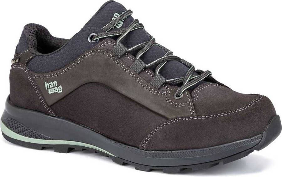 Hanwag BANKS LOW BUNION LADY GTX V (064494) 8 Dames waterdichte lage wandelschoenen Asphalt Mint