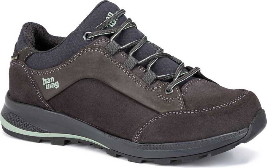 Hanwag BANKS LOW BUNION LADY GTX V (064494) 8 Dames waterdichte lage wandelschoenen Asphalt Mint