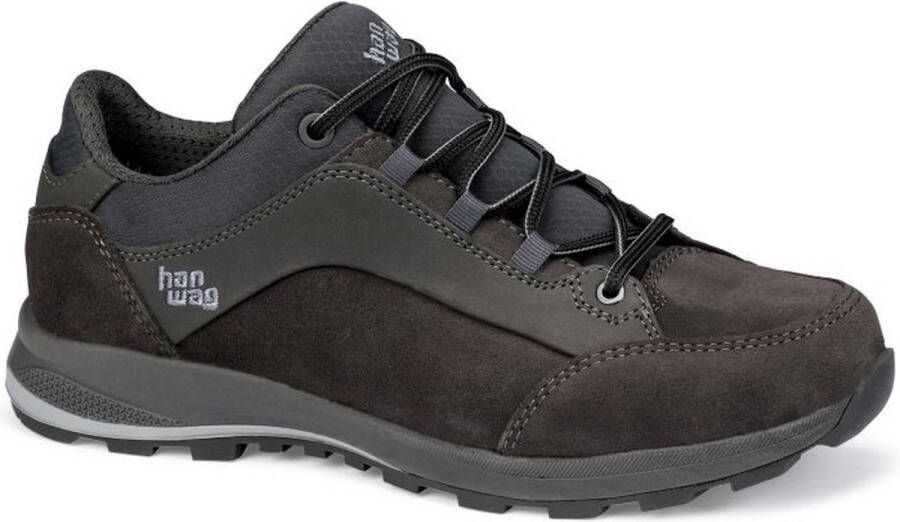 Hanwag Banks Low Bunion Lady LL Dames Lage Wandelschoen Asphalt Asphalt