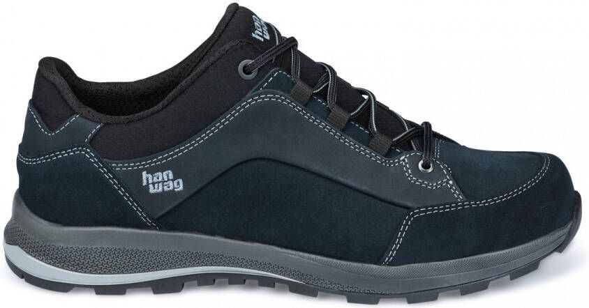 Hanwag BANKS LOW Bunion LL Blauw Zwart Heren Wandelschoenen Blauw