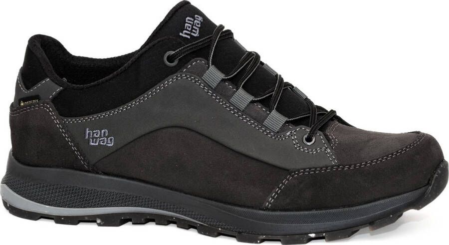Hanwag Banks Low GTX wandelschoenen Asphalt black Schoenen Wandelschoenen Lage schoenen
