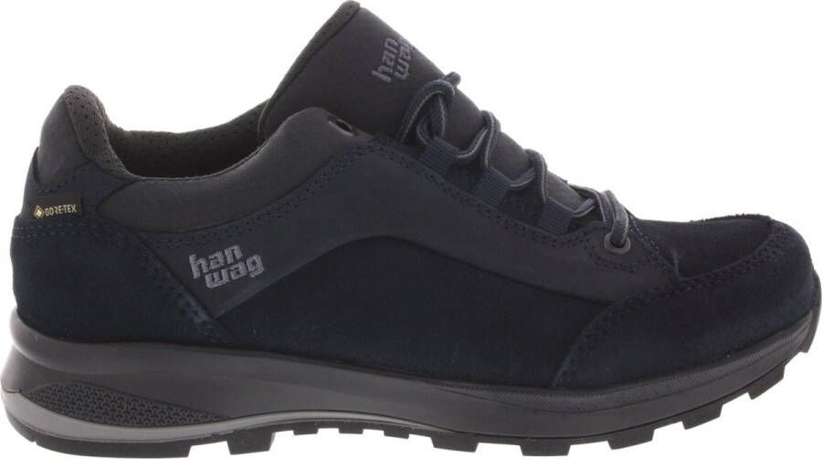 Hanwag Dames Wandelschoenen Banks Low Lady Gtx Navy asphal Donkerblauw