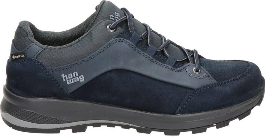 Hanwag Dames Wandelschoenen Banks Low Lady Gtx Navy asphal Donkerblauw