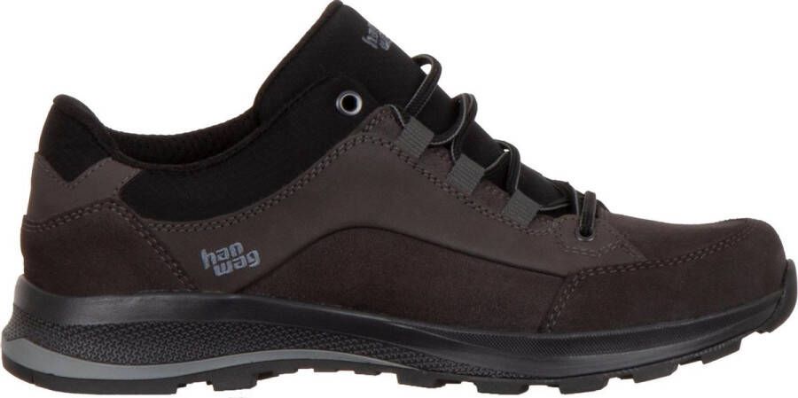 Hanwag Banks Low LL Wandelschoenen Heren Asphalt Black