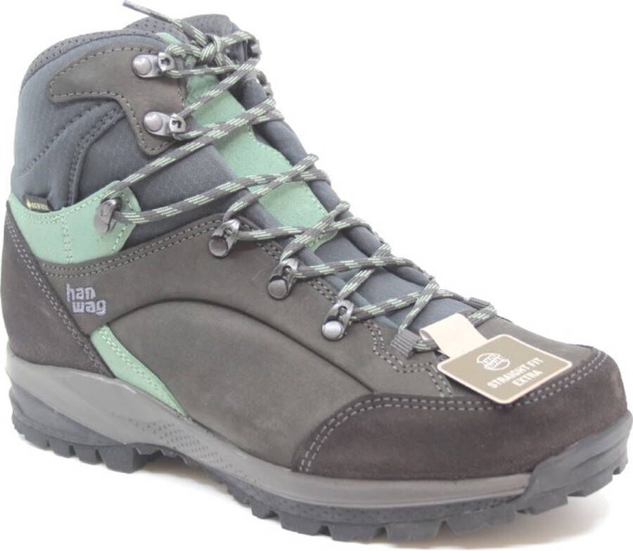 Hanwag Banks SF Extra Lady GTX Comfort! De ideale schoen voor wandelaars met een brede voorvoet! 's Straight fit-Extra leest biedt voldoende ruimte in de voorvoet en grote teen waardoor licht wandelen ee - Foto 1