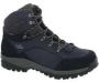 Hanwag Banks Straight Fit Extra Lady LL Wandelschoen Dames Blauw - Thumbnail 1